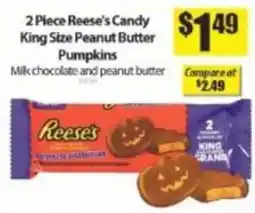 Bianca Amor Reese's king size peanut butter pumpkins offer