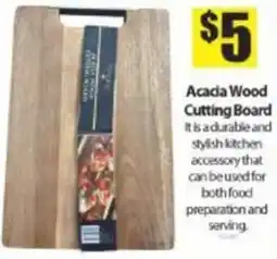 Bianca Amor Acacia Wood Cutting Board offer