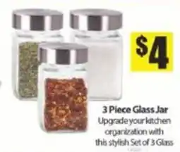 Bianca Amor 3 Piece Glass Jar offer