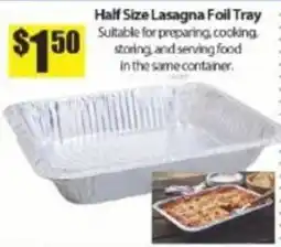 Bianca Amor Half Size Lasagna Foil Tray offer