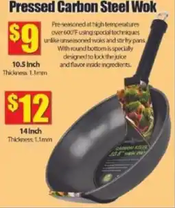 Bianca Amor Pressed Carbon Steel Wok offer