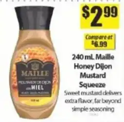 Bianca Amor Maille honey dijon mustard squeeze offer