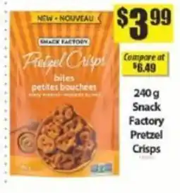 Bianca Amor Snack Factory Pretzel Crisps offer