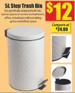 Bianca Amor 5L Step Trash Bin offer