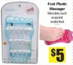 Bianca Amor Foot Plastic Massager offer