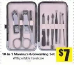 Bianca Amor 10 In 1 Manicure & Grooming Set offer