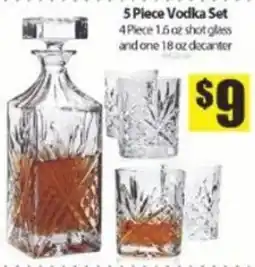 Bianca Amor 5 piece vodka set offer