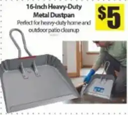 Bianca Amor 16-inch heavy-duty metal dustpan offer