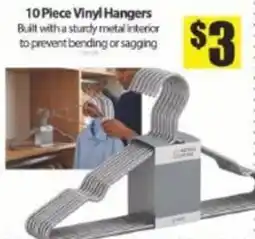 Bianca Amor 10 Piece Vinyl Hangers offer