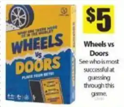Bianca Amor Wheels vs Doors offer