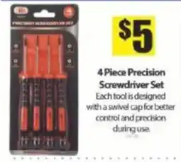 Bianca Amor 4 piece precision screwdriver set offer