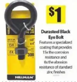 Bianca Amor Hillman durasteel black eye bolt offer