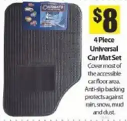 Bianca Amor Car Mats 4 Piece Universal Car Mat Set offer