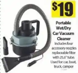 Bianca Amor Portable Wet/Dry Car Vacuum Cleaner offer