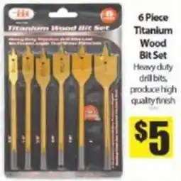Bianca Amor fir titanium wood bit set offer