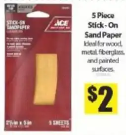 Bianca Amor Ace stick-on sandpaper offer