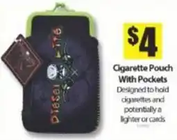 Bianca Amor Diesel Cigarette Pouch With Pockets offer