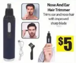 Bianca Amor Nose And Ear Hair Trimmer offer