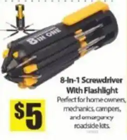 Bianca Amor 8-in-1 screwdriver with flashlight offer