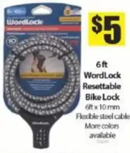 Bianca Amor WordLock resettabble bike lock offer