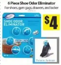 Bianca Amor 6 piece shoe odor eliminator offer