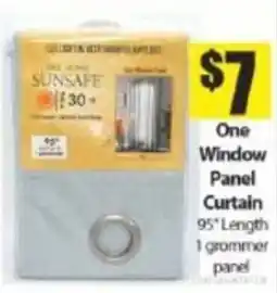 Bianca Amor Sunsafe window panel curtain offer