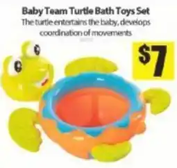 Bianca Amor Baby Team Turtle Bath Toys Set offer