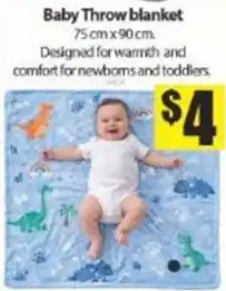 Bianca Amor Baby Throw blanket offer