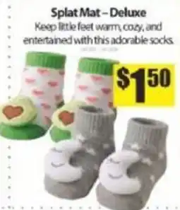 Bianca Amor Splat Mat - Deluxe socks offer