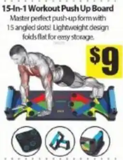 Bianca Amor 15-in-1 workout push up board offer