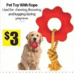 Bianca Amor Pet Toy With Rope offer