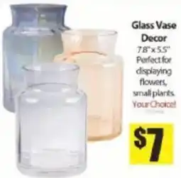Bianca Amor Glass Vase Decor offer