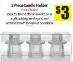 Bianca Amor 3 Piece Candle Holder offer