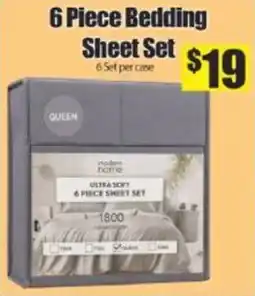 Bianca Amor Modern Home Ultra Soft 6 Piece Sheet Set offer
