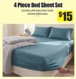 Bianca Amor 4 Piece Bed Sheet Set offer
