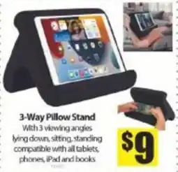 Bianca Amor 3-way pillow stand offer