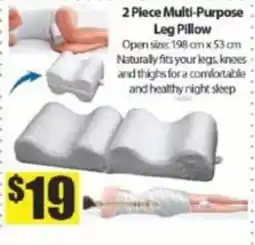 Bianca Amor 2 piece multi-purpose leg pillow offer