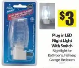Bianca Amor Homes led night light with switch offer