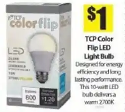 Bianca Amor TCP color flip LED Light Bulb offer