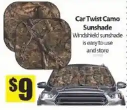 Bianca Amor Car Twist Camo Sunshade offer
