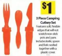 Bianca Amor 3 piece camping cutlery set offer