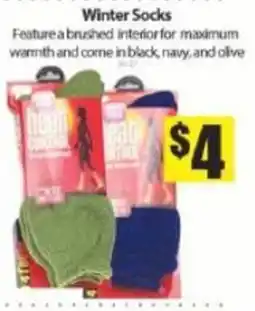 Bianca Amor Heel Gripper Winter Socks offer