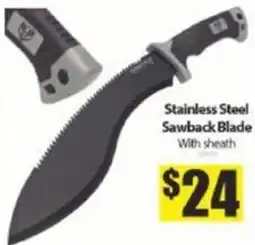 Bianca Amor Stainless Steel Sawback Blade With sheath offer