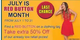 Bianca Amor Red Button Month offer