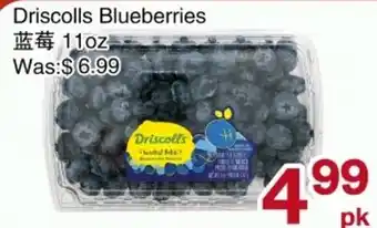 Driscolls blueberries