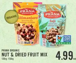 Fresh St Market Prana organic nut & dried fruit mix offer