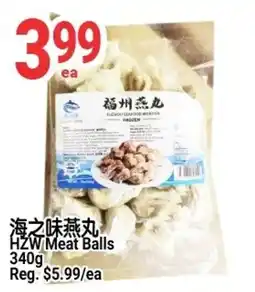 SunFood Supermarket HZW Meat Balls offer