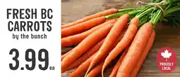 Fresh St Market Fresh bc carrots offer
