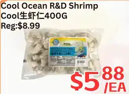 Farm Fresh Supermarket Cool Ocean R&D Shrimp offer