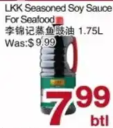 First Choice Supermarket Lkk seasoned soy sauce for seafood offer